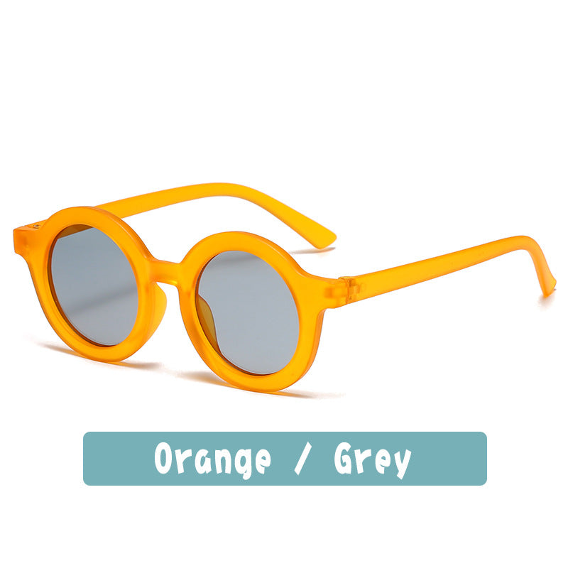 Wholesale Round Frame Children's PC Sunglasses